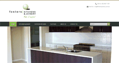 Desktop Screenshot of fostersjoinery.com.au