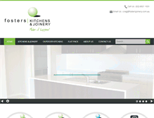 Tablet Screenshot of fostersjoinery.com.au
